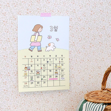 Load image into Gallery viewer, 2027 Daily Life A4 Wall Calendar
