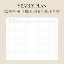 Load image into Gallery viewer, 2027 Official B6 Weekly Diary