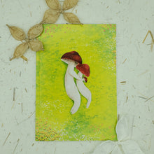 Load image into Gallery viewer, Mushroom Cuddle - Lined Notebook