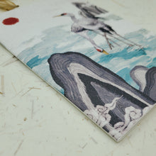 Load image into Gallery viewer, Misty Mountain Cranes - Lined Notebook