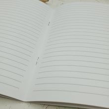 Load image into Gallery viewer, Misty Mountain Cranes - Lined Notebook