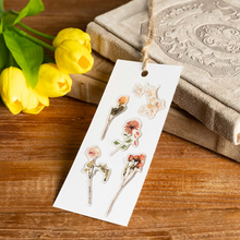 Load image into Gallery viewer, Pink Pressed Flower - Epoxy Sticker