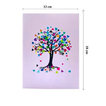 Load image into Gallery viewer, LGBTQ+ Heart Tree - Pop Up Card