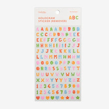 Load image into Gallery viewer, Hologram sticker (remover)- 08 Alphabet