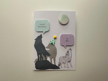 Load image into Gallery viewer, Wolf Pack Birthday - Greeting Card