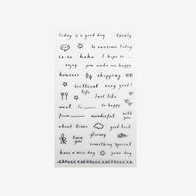 Load image into Gallery viewer, Daily Sticker - 18 Today Lettering