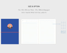 Load image into Gallery viewer, Raccoon File Note - Grid