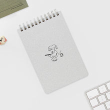 Load image into Gallery viewer, Letter Dog Grid Note