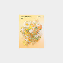 Load image into Gallery viewer, Gold Foil Sticker Set - Daisy