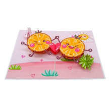 Load image into Gallery viewer, Love Oranges - Pop Up Card