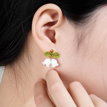 Load image into Gallery viewer, LingStudio - Lily of the Valley Stud Earrings