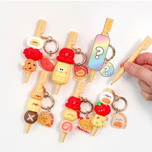 Load image into Gallery viewer, Random Yummy Skewer Pen Keyring