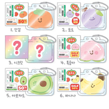 Load image into Gallery viewer, Random Fruit Pack Keyring