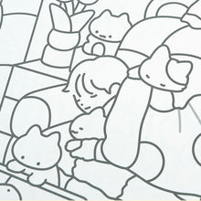 Load image into Gallery viewer, Cat Colour Drawing - Easy - Colouring Book