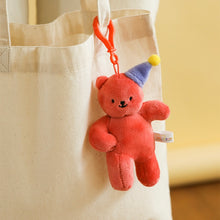 Load image into Gallery viewer, Jelly Bear Stuffed Toy Keyring