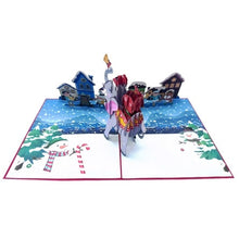 Load image into Gallery viewer, Christmas Elephant - Pop Up Card