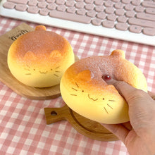 Load image into Gallery viewer, Bread Cat Squishy