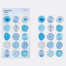 Load image into Gallery viewer, Sealing Wax Sticker - Milky Blue