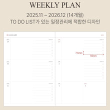 Load image into Gallery viewer, 2026 Official A5 Weekly Diary