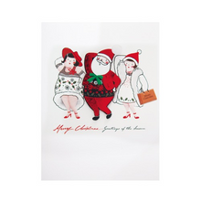 Load image into Gallery viewer, Santa Fashion Show Christmas Card