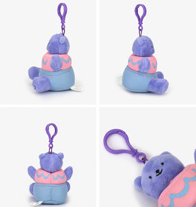 Jelly Bear Stuffed Toy Keyring