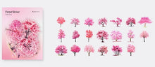 Load image into Gallery viewer, Forest Sticker Set - Pink Tree