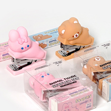 Load image into Gallery viewer, Animal Figure Stapler Set