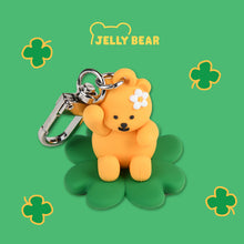 Load image into Gallery viewer, Jelly Bear Toy Keyring - 07 Clover