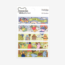Load image into Gallery viewer, Masking Seal (Jelly Bear) - 03 Garden