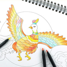 Load image into Gallery viewer, Good Luck Colour Drawing - Easy - Colouring Book