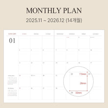 Load image into Gallery viewer, 2026 Official A5 Weekly Diary