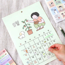 Load image into Gallery viewer, 2026 Daily Life A4 Wall Calendar