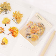 Load image into Gallery viewer, Forest Sticker Set - Yellow Tree