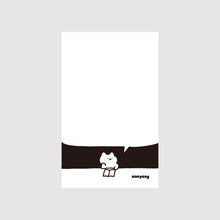 Load image into Gallery viewer, Black &amp; White Anyang Memo Pad