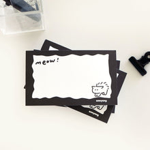 Load image into Gallery viewer, Black &amp; White Anyang Memo Pad