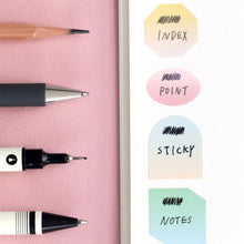Load image into Gallery viewer, Index Point Sticky Notes