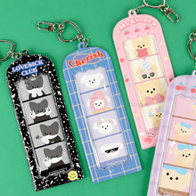 Load image into Gallery viewer, Puffy Line Photo Frame Keyring