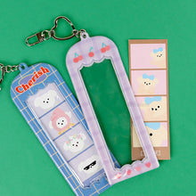 Load image into Gallery viewer, Puffy Line Photo Frame Keyring