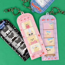 Load image into Gallery viewer, Puffy Line Photo Frame Keyring