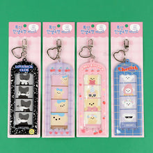 Load image into Gallery viewer, Puffy Line Photo Frame Keyring