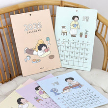 Load image into Gallery viewer, 2026 Daily Life A4 Wall Calendar