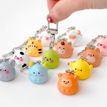 Load image into Gallery viewer, Zodiac Animal Random Keyring