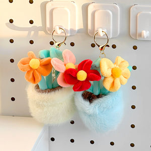 Flower Pot Keyring