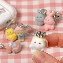 Load image into Gallery viewer, Soft Animal Mini Keyring