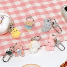 Load image into Gallery viewer, Soft Animal Mini Keyring