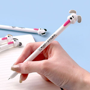 Stretchy Tongue Puppy Gel Pen