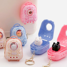 Load image into Gallery viewer, Cat Backpack Random Keyring