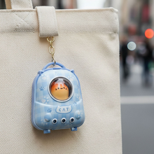 Load image into Gallery viewer, Cat Backpack Random Keyring