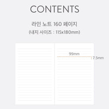 Load image into Gallery viewer, Prism 160 Band Note - Lined Medium (B6)