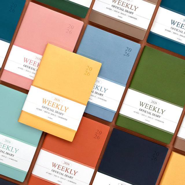 2026 Official A5 Weekly Diary